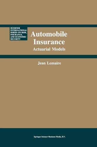 Automobile Insurance Actuarial Models