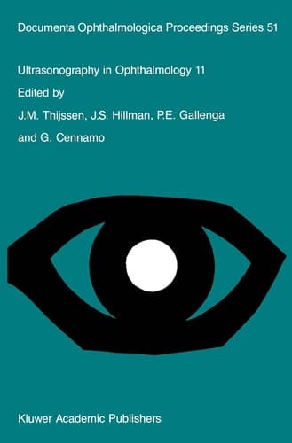 Ultrasonography in Ophthalmology 11 Proceedings of the 11th SIDUO Congress, Capri, Italy, 1986