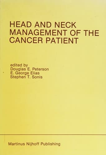 Head and Neck Management of the Cancer Patient (Developments in Oncology, 36)