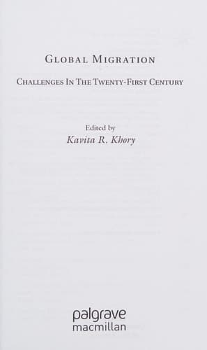 Global Migration Challenges in the Twenty-First Century