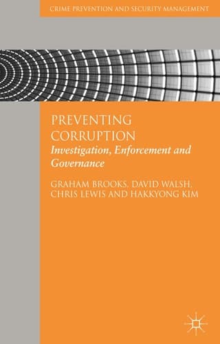 Preventing Corruption Investigation, Enforcement and Governance