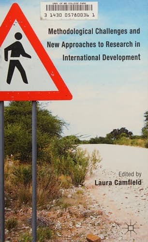 Methodological Challenges and New Approaches to Research in International Development