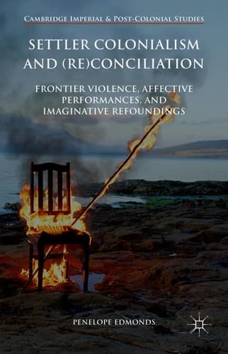 Settler Colonialism and (Re)conciliation Frontier Violence, Affective Performances, and Imaginative Refoundings