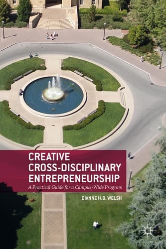 Creative Cross-Disciplinary Entrepreneurship A Practical Guide for a Campus-Wide Program