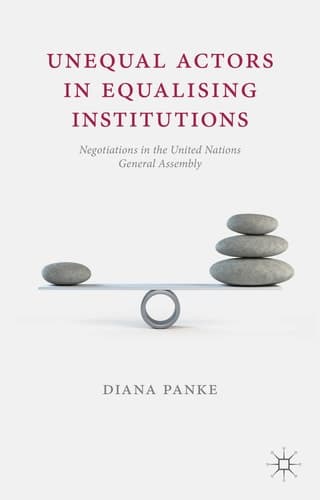 Unequal Actors in Equalising Institutions Negotiations in the United Nations General Assembly