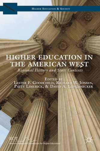 Higher Education in the American West Regional History and State Contexts