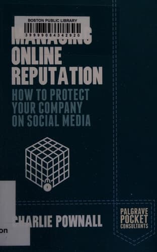 Managing Online Reputation How to Protect Your Company on Social Media