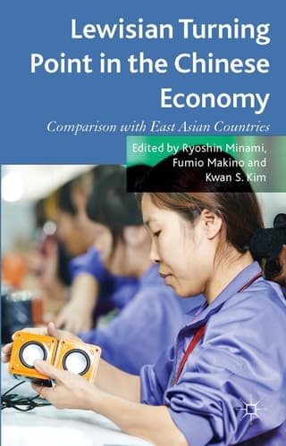Lewisian Turning Point in the Chinese Economy Comparison with East Asian Countries