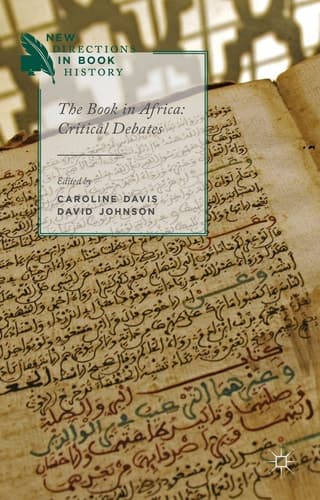 The Book in Africa Critical Debates