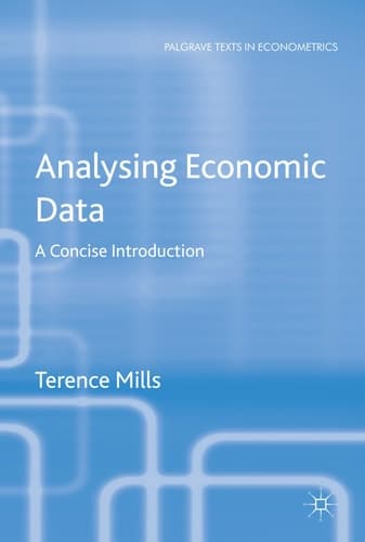 Analysing Economic Data A Concise Introduction