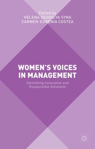 Women's Voices in Management Identifying Innovative and Responsible Solutions