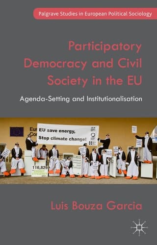 Participatory Democracy and Civil Society in the EU Agenda-Setting and Institutionalisation