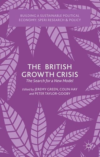 The British Growth Crisis The Search for a New Model