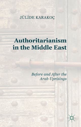 Authoritarianism in the Middle East Before and After the Arab Uprisings