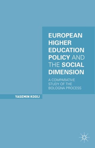European Higher Education Policy and the Social Dimension A Comparative Study of the Bologna Process