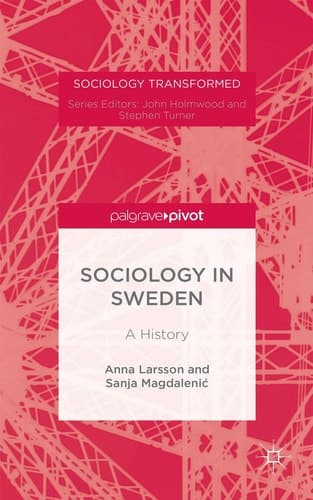 Sociology in Sweden A History