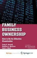 Family Business Ownership