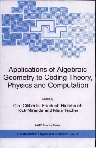Applications of Algebraic Geometry to Coding Theory, Physics and Computation
