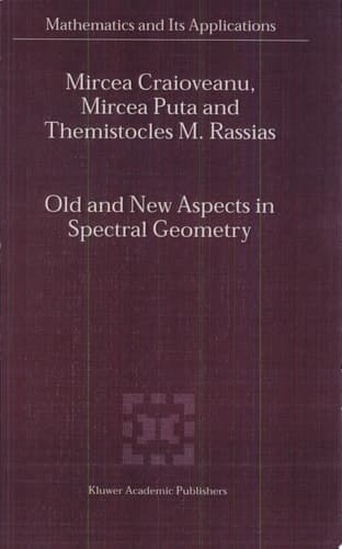 Old and New Aspects in Spectral Geometry