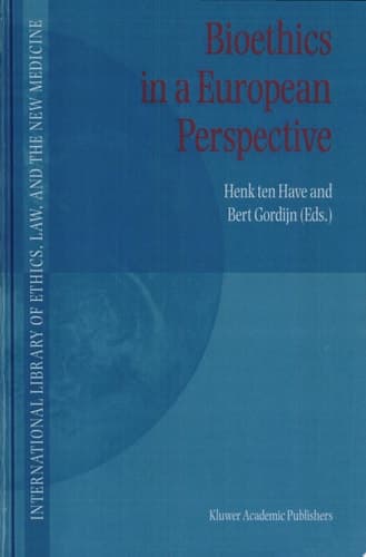 Bioethics in a European Perspective