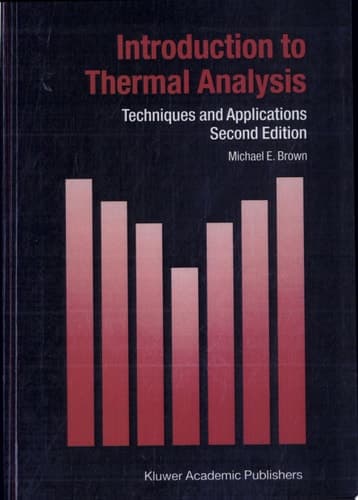 Introduction to Thermal Analysis Techniques and Applications