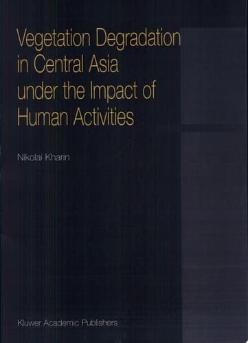 Vegetation Degradation in Central Asia under the Impact of Human Activities