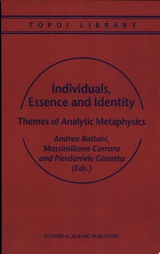Individuals, Essence and Identity Themes of Analytic Metaphysics