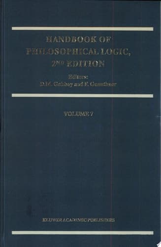 Handbook of Philosophical Logic