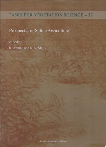 Prospects for Saline Agriculture