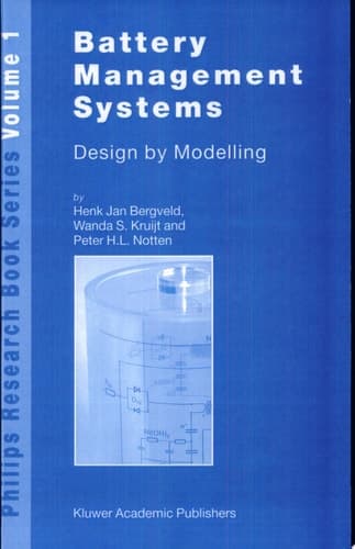 Battery Management Systems Design by Modelling