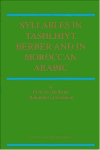 Syllables in Tashlhiyt Berber and in Moroccan Arabic