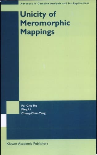 Unicity of Meromorphic Mappings