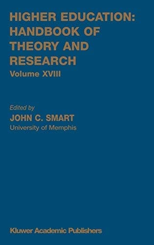 Higher Education: Handbook of Theory and Research