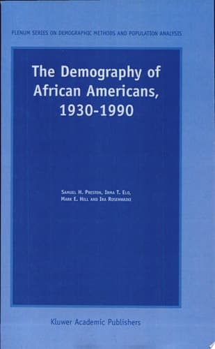 The Demography of African Americans 1930–1990