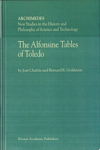 The Alfonsine Tables of Toledo