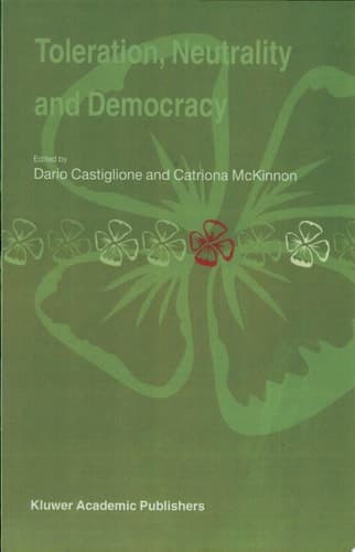Toleration, Neutrality and Democracy