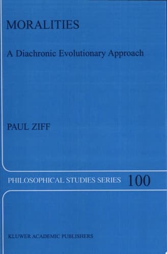 Moralities A Diachronic Evolutionary Approach