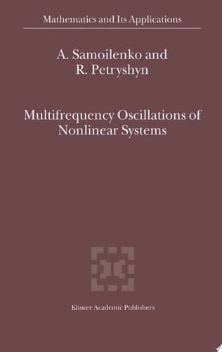 Multifrequency Oscillations of Nonlinear Systems