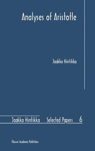 Analyses of Aristotle