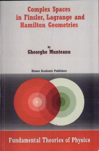 Complex Spaces in Finsler, Lagrange and Hamilton Geometries
