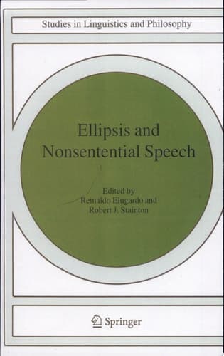 Ellipsis and Nonsentential Speech