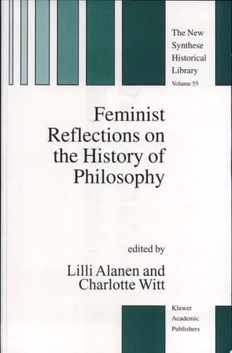 Feminist Reflections on the History of Philosophy