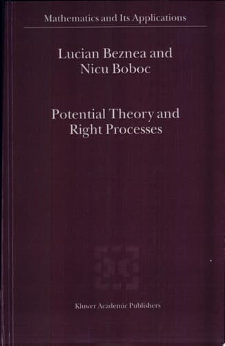 Potential Theory and Right Processes