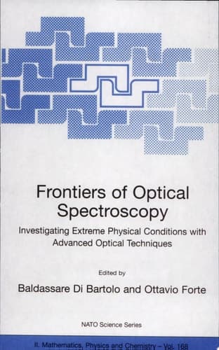 Frontiers of Optical Spectroscopy Investigating Extreme Physical Conditions with Advanced Optical Techniques