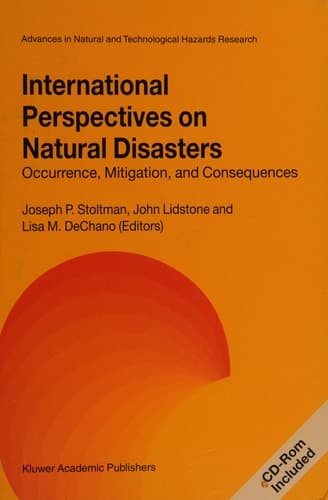 International Perspectives on Natural Disasters: Occurrence, Mitigation, and Consequences