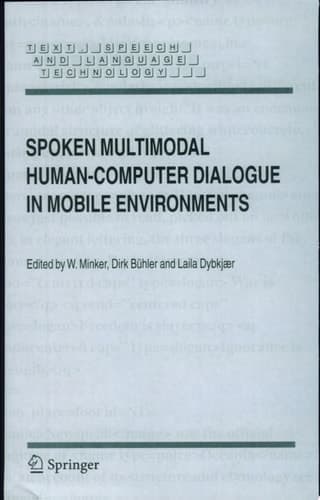 Spoken Multimodal Human-Computer Dialogue in Mobile Environments