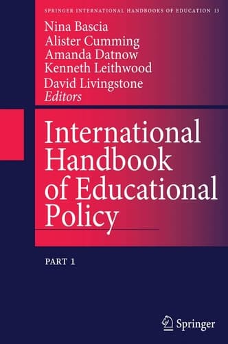 International Handbook of Educational Policy (Springer International Handbooks of Education, 13)