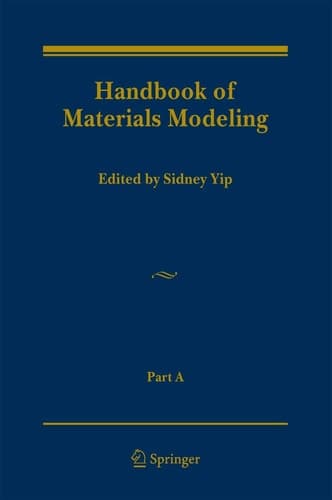Handbook of Materials Modeling