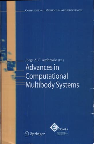 Advances in Computational Multibody Systems