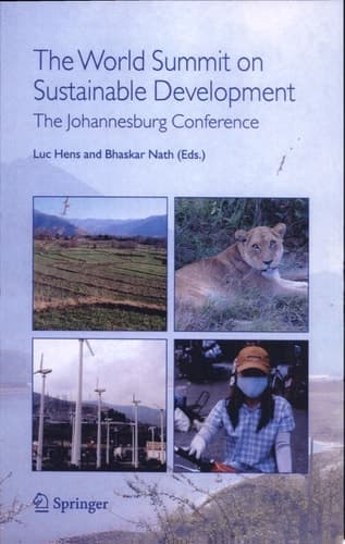 The World Summit on Sustainable Development The Johannesburg Conference